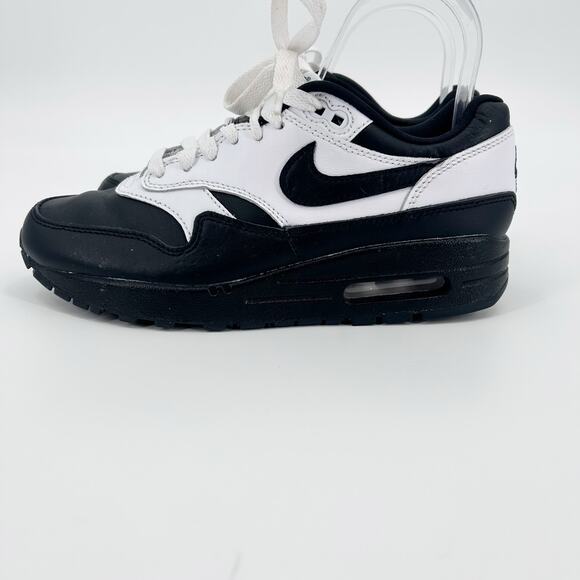 NIKE By You Air Max 1 Premium Sail Dark Obsidian White Black Sneakers Womens 6.5 - Picture 6 of 9